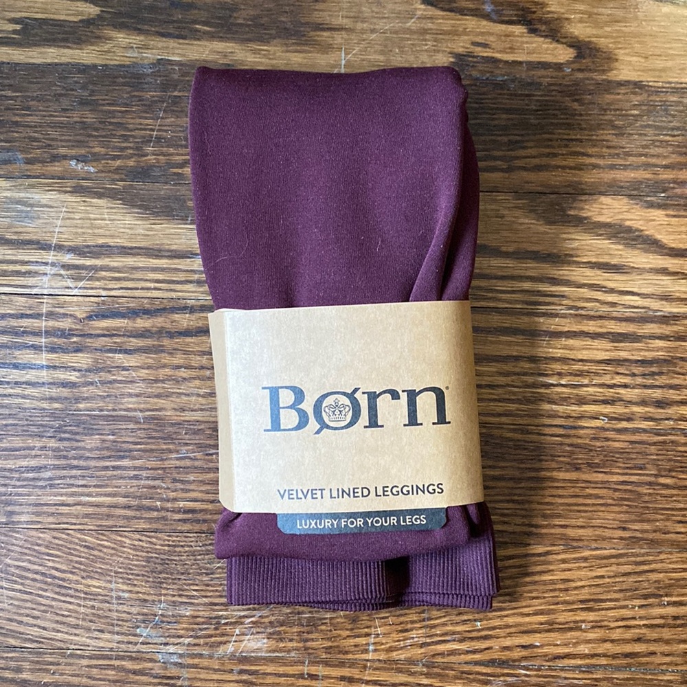 Born Footware Velvet Lined Leggings